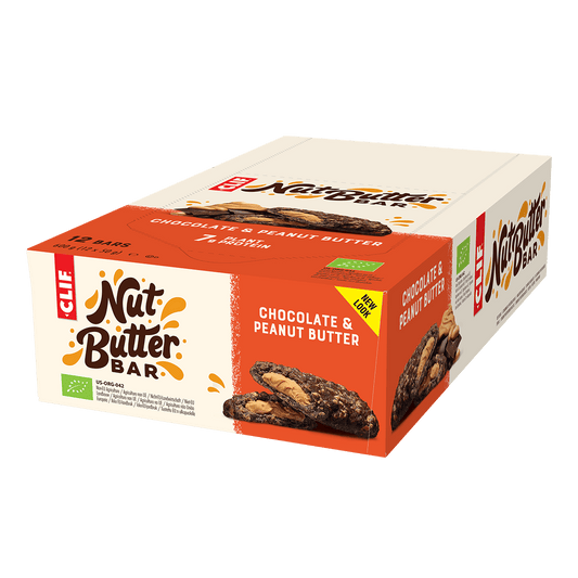 CLIF Nut Butter Bar 12x50g Chocolate Chip Peanut Butter