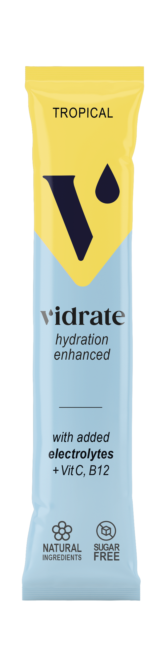 Vidrate Hydration Powder 10x3g Tropical