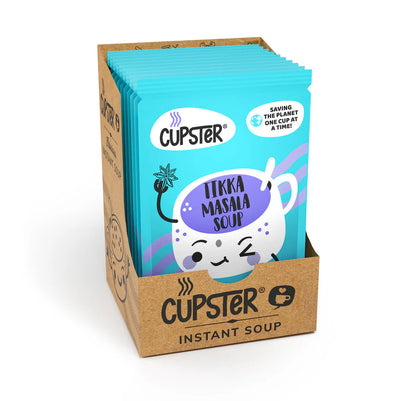 Cupster instant tikka masala soup 10 pack (19g)