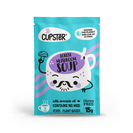 Cupster instant forest mushroom soup single (15g)