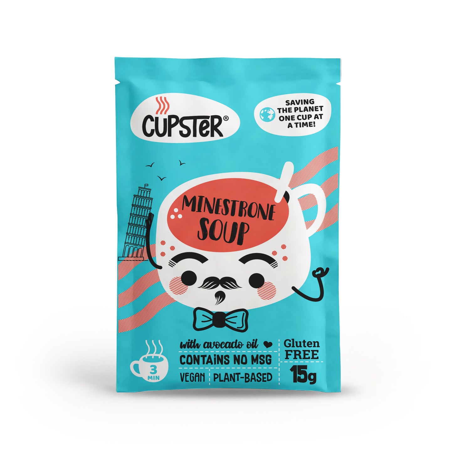 Cupster instant minestrone soup single (15g)