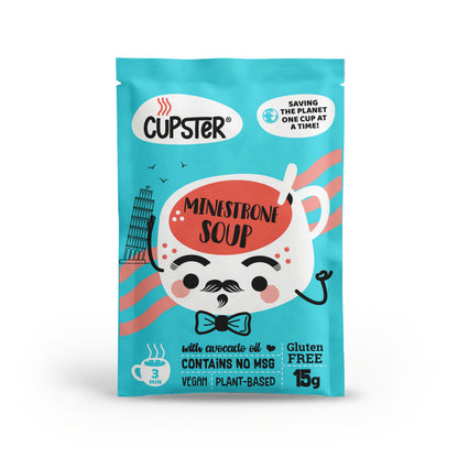 Cupster instant minestrone soup single (15g)
