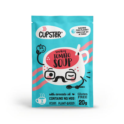 Cupster instant smokey tomato soup single  (20g)