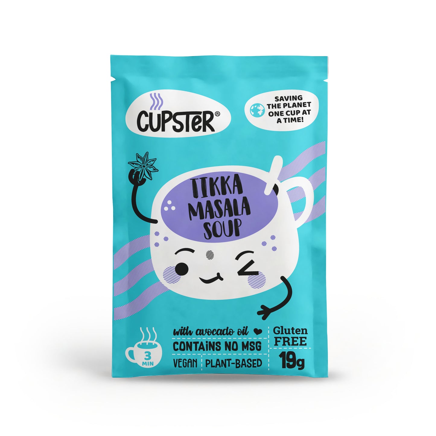Cupster instant tikka masala soup single (19g)
