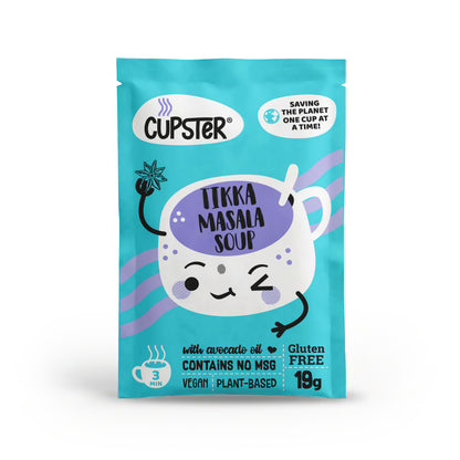 Cupster instant tikka masala soup single (19g)