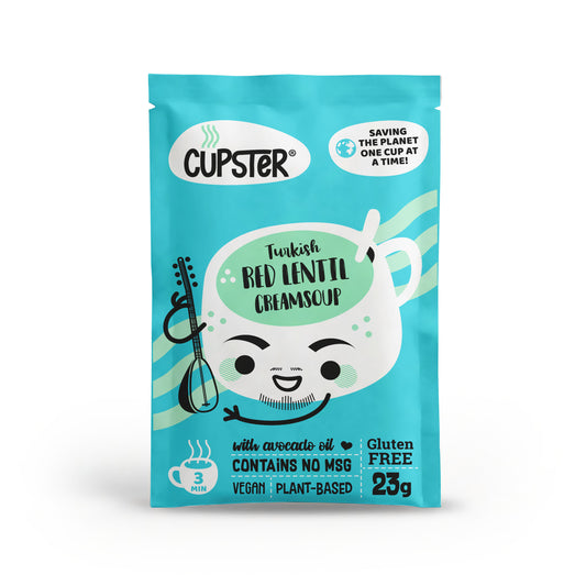 Cupster instant turkish red lentil creamsoup single  (23g)