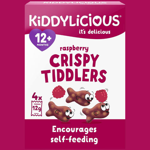 Kiddylicious - Raspberry Crispy Tiddlers