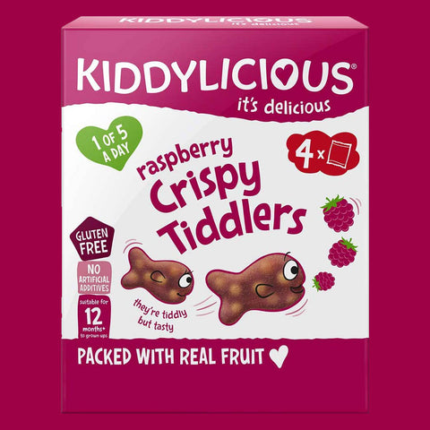 Kiddylicious - Raspberry Crispy Tiddlers