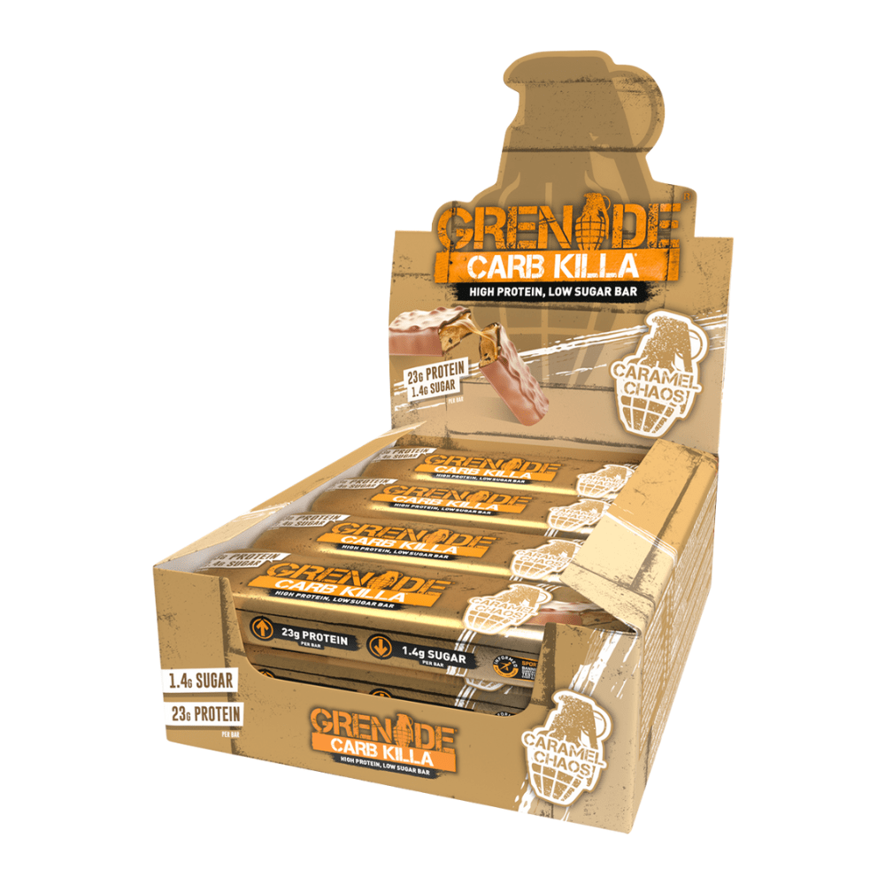 Grenade Protein Bar 12x60g Caramel Chaos