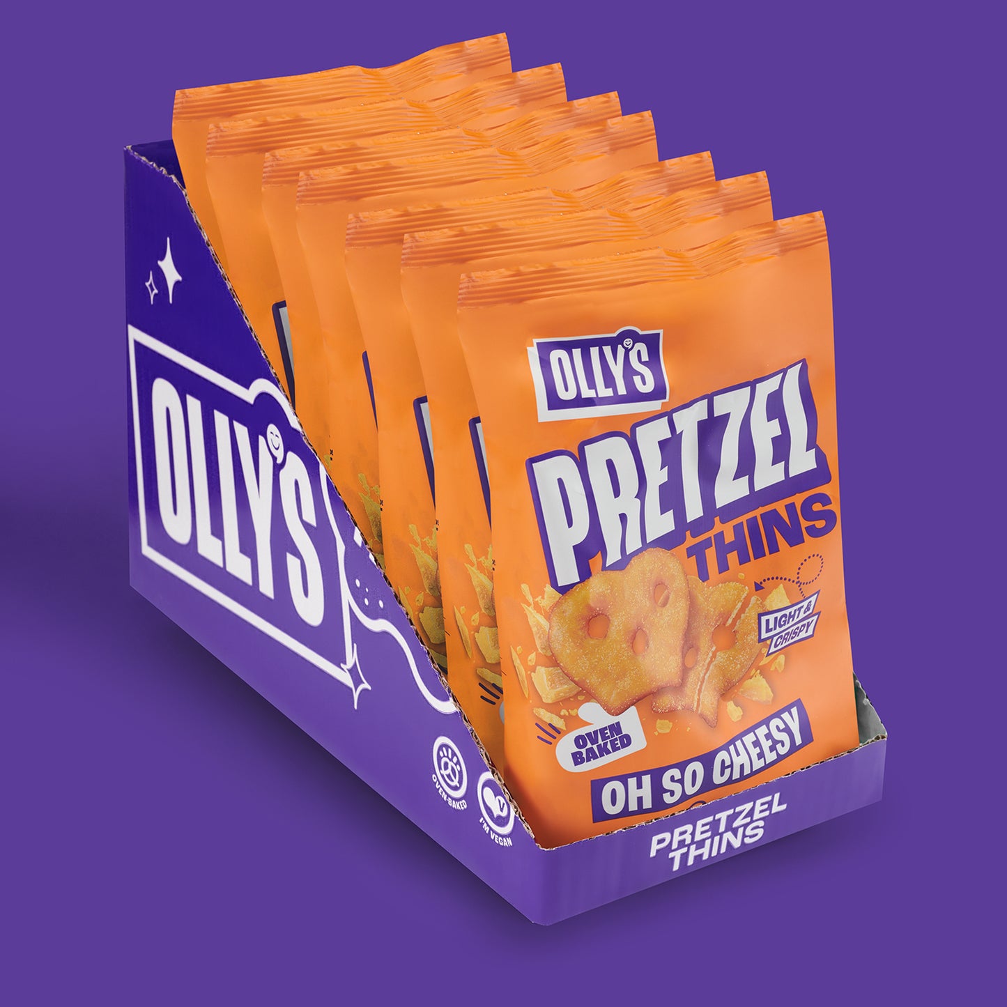 Olly's - Oh So Cheesy Pretzel 7x140g