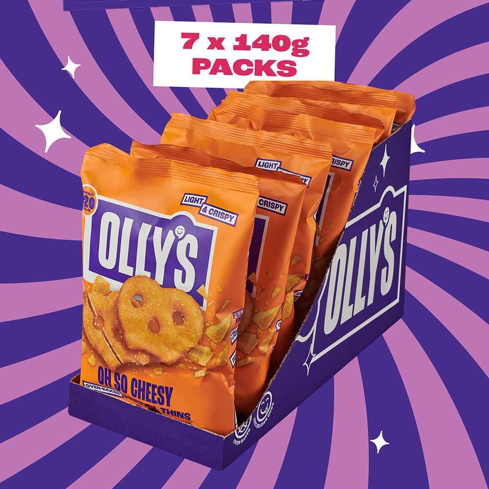Olly's - Oh So Cheesy Pretzel 7x140g