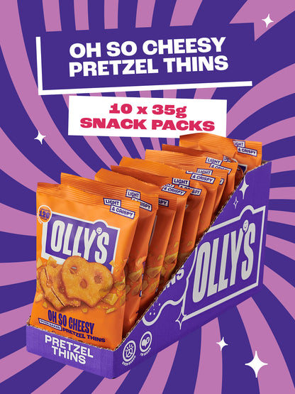 Olly's - Oh So Cheesy Pretzel 10x35g