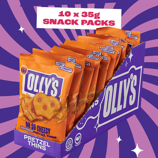 Olly's - Oh So Cheesy Pretzel 10x35g
