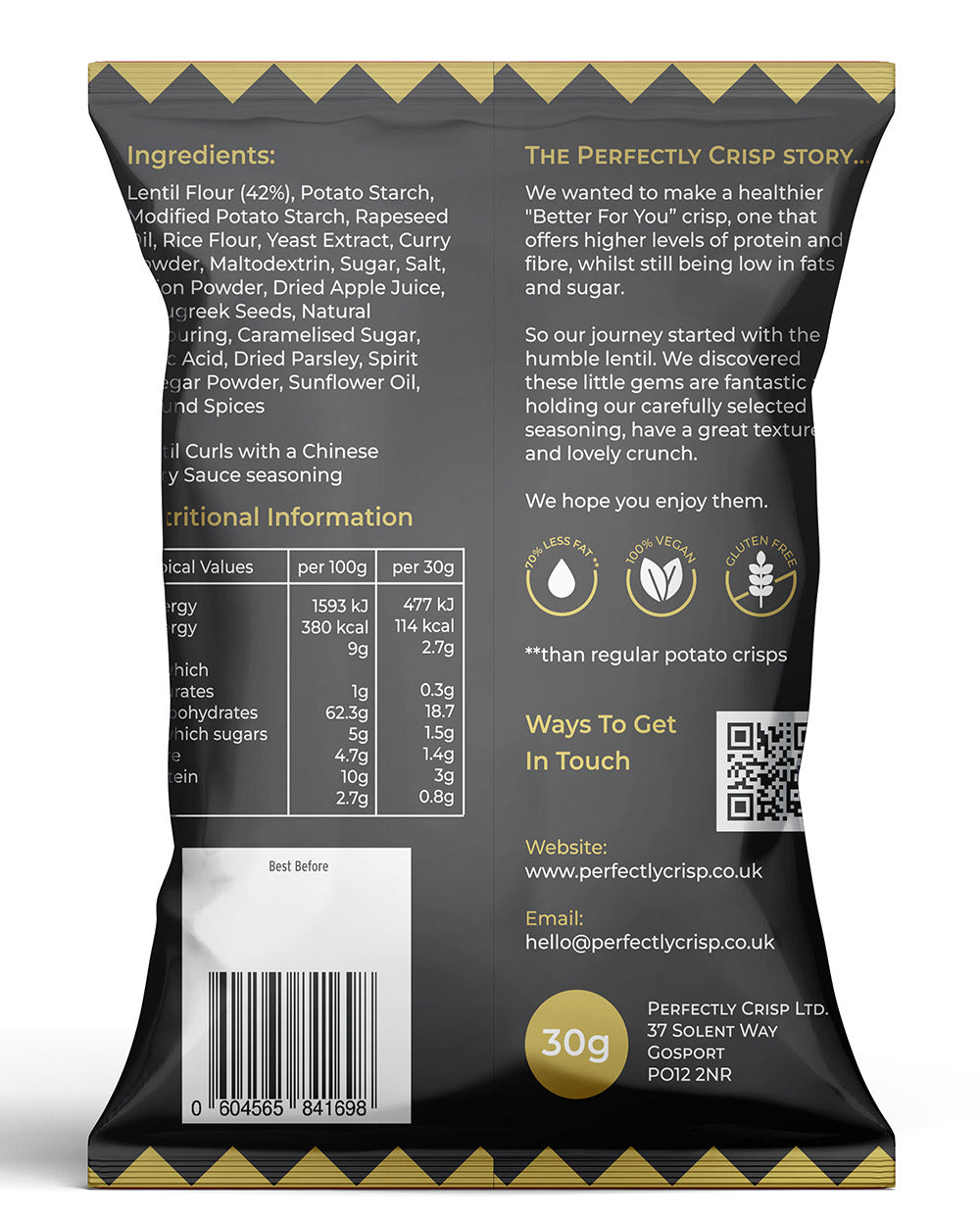 Nutritional information (full)