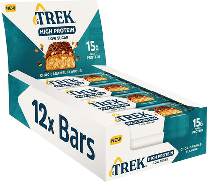 JB's TREK High Protein bar - Choc Caramel Pack of 12
