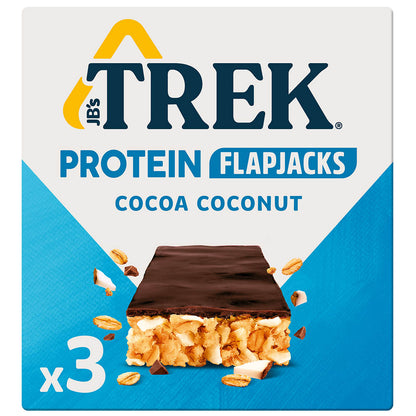 JB's Trek Cocoa Coconut Protein Flapjack 3x50g