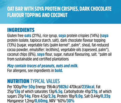 JB's Trek Cocoa Coconut Protein Flapjack 3x50g