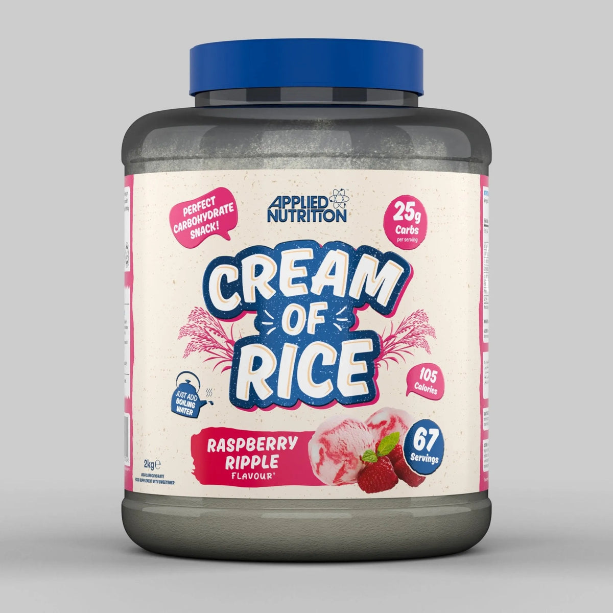 Applied Nutrition Cream Of Rice 2kg Raspberry Ripple