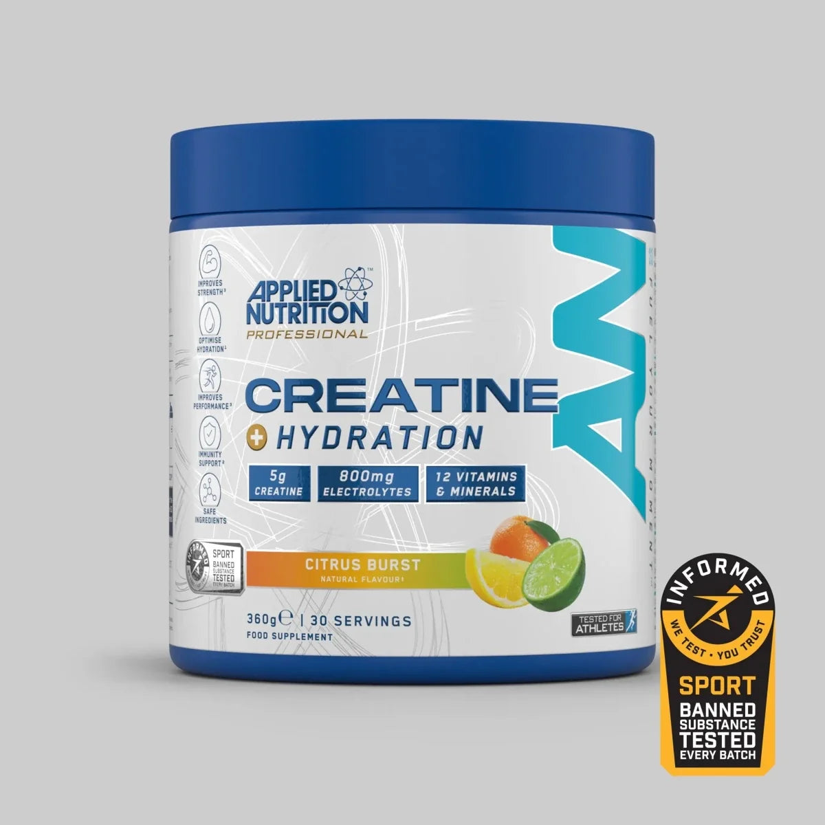 Applied Nutrition Creatine Hydration 360g Citrus Burst