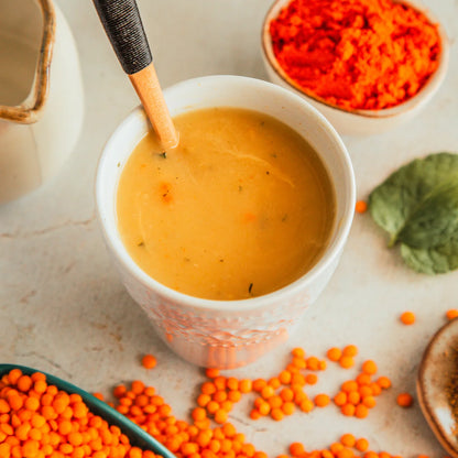 Cupster instant turkish red lentil creamsoup 10 pack (10x23g)