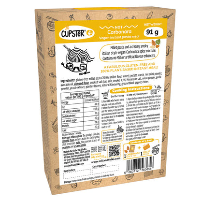 Cupster Instant Not Carbonara Pasta 91g