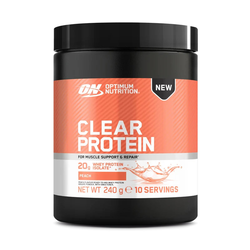 Optimum Nutrition Clear Whey Protein 240g Peach