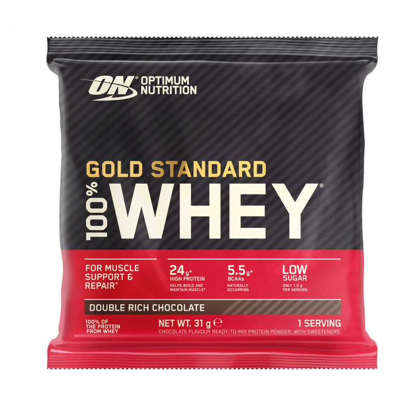 Optimum Nutrition Gold Standard 100% Whey Sachet 30g Double Rich Chocolate
