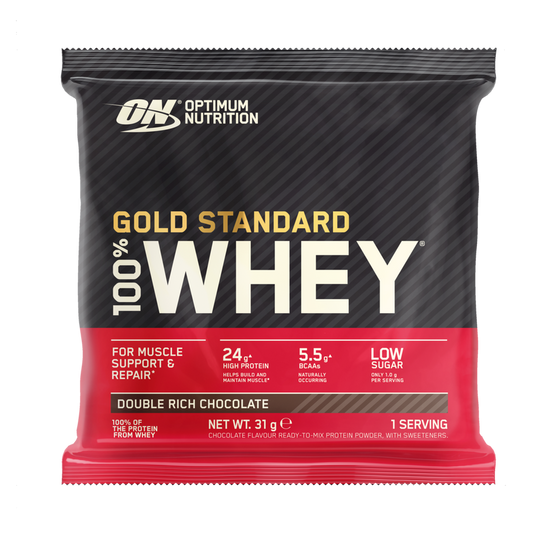 Optimum Nutrition Gold Standard 100% Whey Sachet 30g Double Rich Chocolate