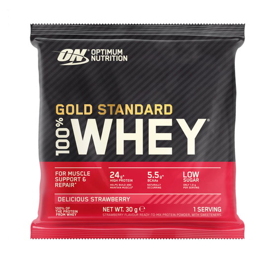 Optimum Nutrition Gold Standard 100% Whey Sachet 30g Strawberry