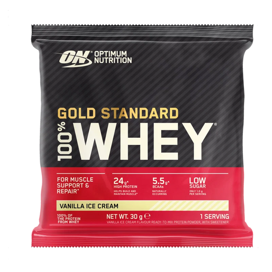 Optimum Nutrition Gold Standard 100% Whey Sachet 30g Vanilla Ice Cream
