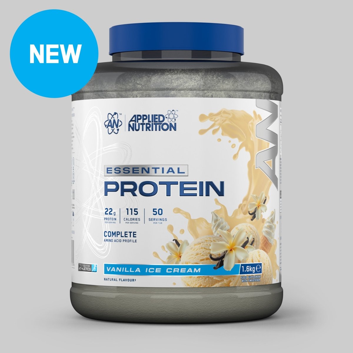 Applied Nutrition Essential Protein 1.6kg Vanilla Ice Cream
