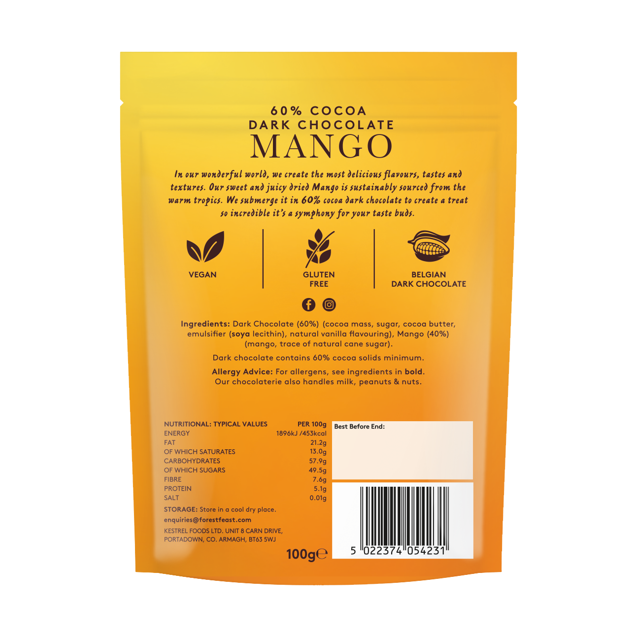 Forest Feast - Dark Chocolate Mango