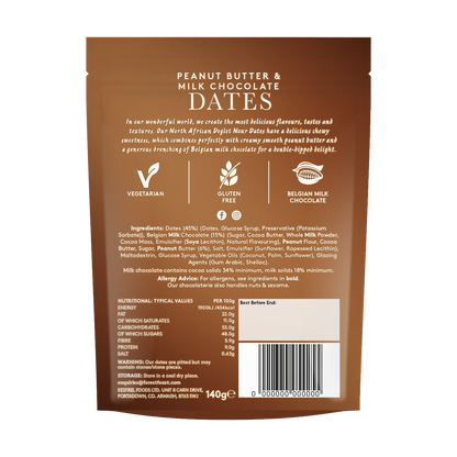Forest Feast - Peanut Butter & Milk Chocolate Dates