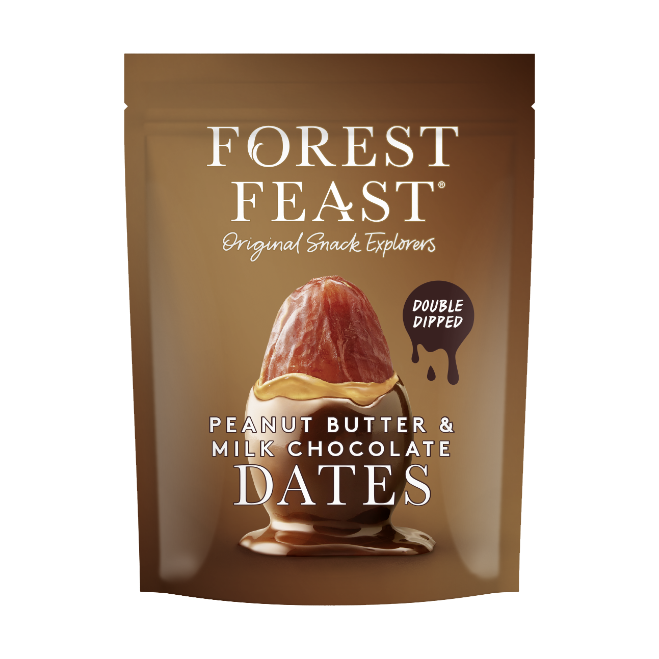 Forest Feast - Peanut Butter & Milk Chocolate Dates