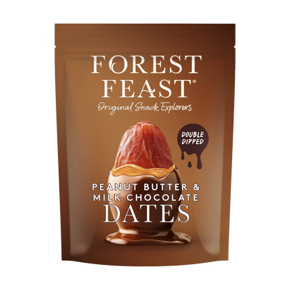 Forest Feast - Peanut Butter & Milk Chocolate Dates