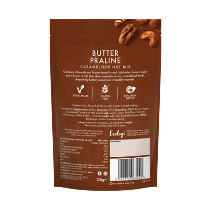 Forest Feast Butter Praline Caramelised Nut Mix 120g NEW!