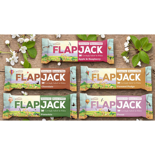 Brynmor Flapjacks - 5 Flavours Selection