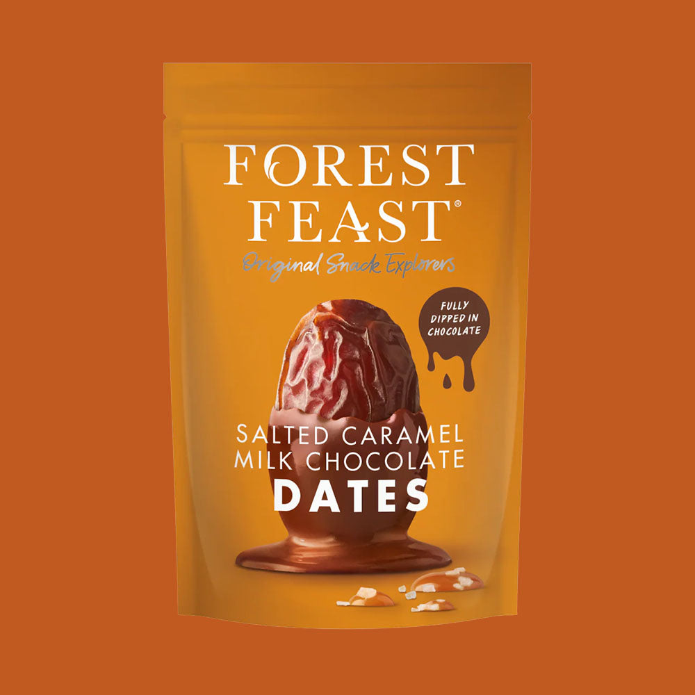 Forest Feast - Salted Caramel & Milk Chocolate Dates