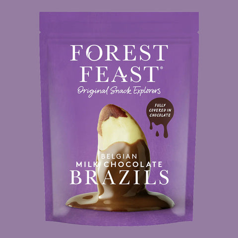 Forest Feast - Belgian Milk Chocolate Brazil Nuts