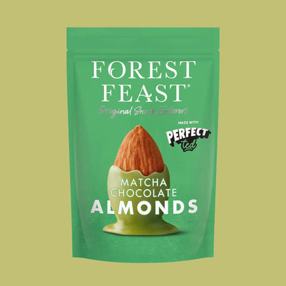 Forest Feast Matcha Chocolate Almonds 120g