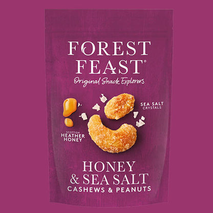 Forest Feast Slow Roasted Peanut & Cashews Roasted Nut Mix 120g
