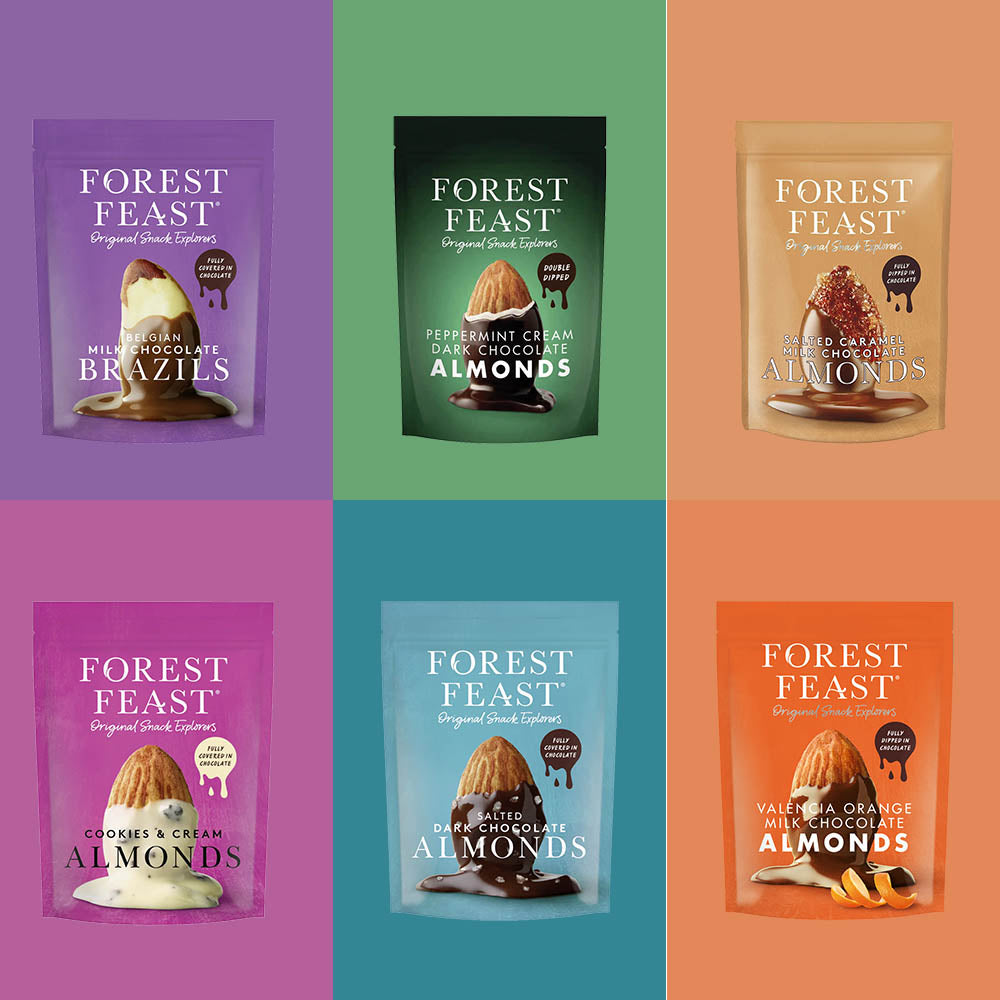 Forest Feast -Chocolate Covered Nut Selection