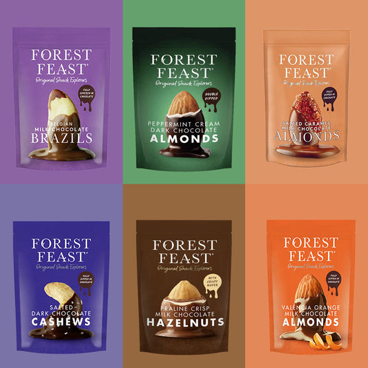 Forest Feast -Chocolate Covered Nut Selection