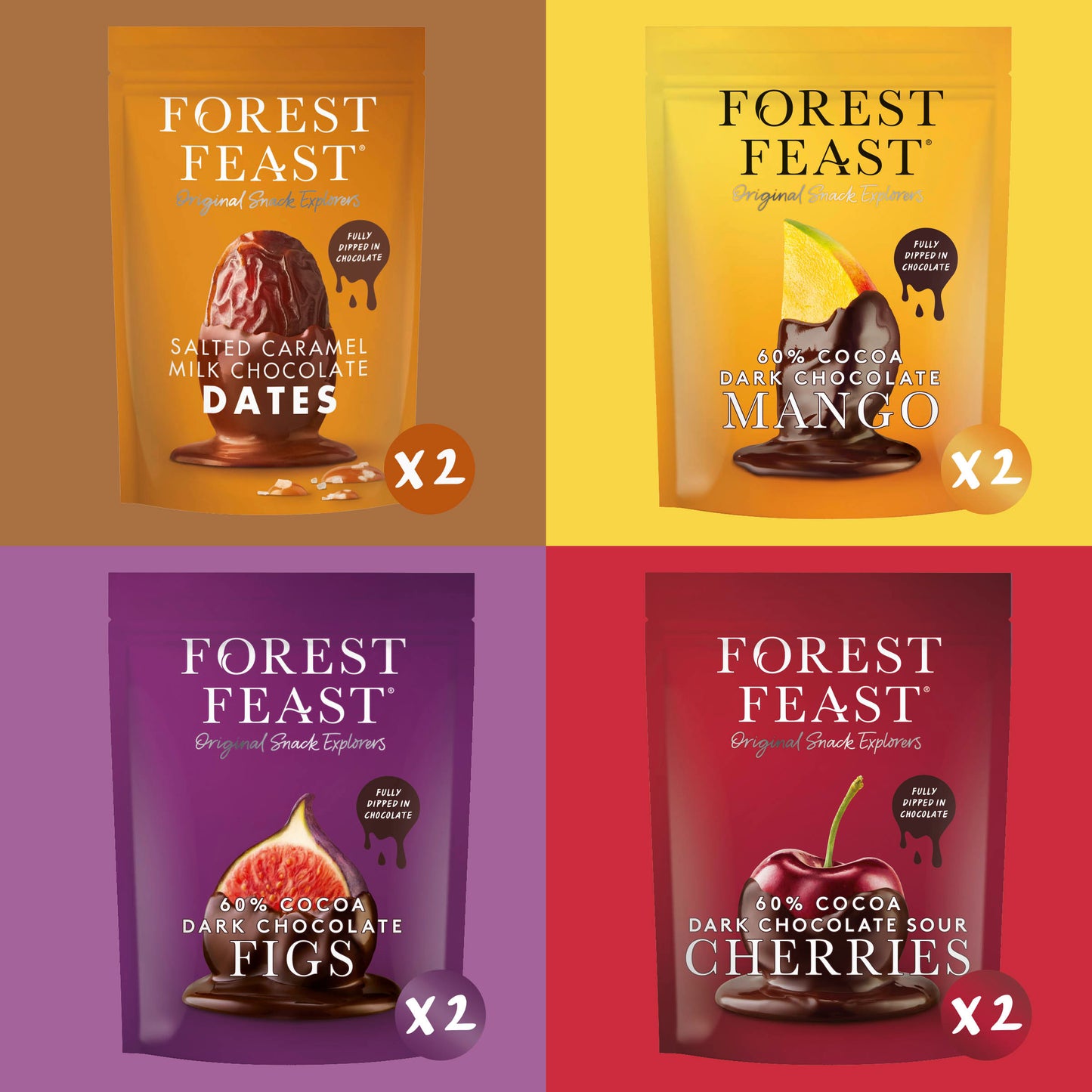 Forest Feast - Chocolate Covered Fruit Selection