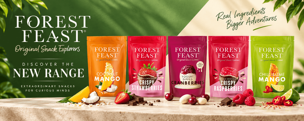 Forest Feast Banner New Arrivals