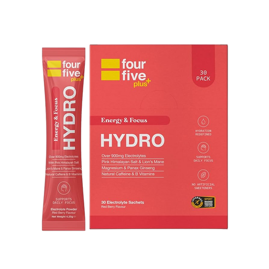 FourFive Energy & Focus Sachets 30 Sachets Red Berry