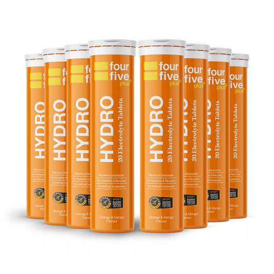 FourFive Hydro Plus Effervescent Tablets 8x20 Tabs Orange & Mango