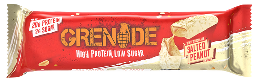 Grenade Protein Bar 60g White Chocolate Salted Peanut