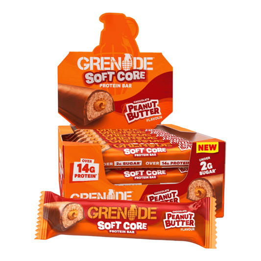 Grenade Soft Core Protein Bar 12 x 50g Peanut Butter