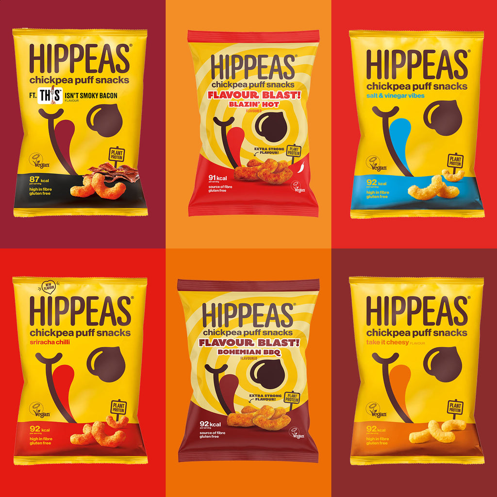 Hippeas puffs - Selection 12 x 22g